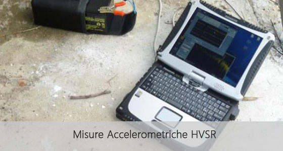 misure accelerometriche hvsr